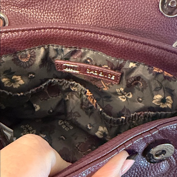 Lug Cadence Vegan Leather wine Women's Bag NWOT - Picture 4 of 9